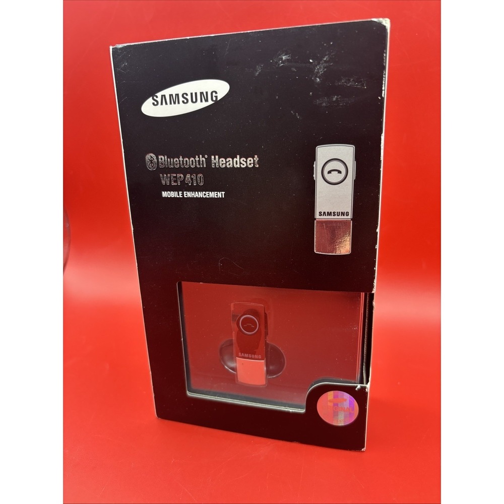 Samsung Bluetooth Headset handsfree earphone NEW SEALED WEP410
